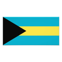 Bahamas flagga foton