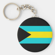 Bahamas flagga nyckelring