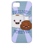 Bajs och toalett papper BFFS iPhone 5 Fodral