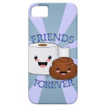 Bajs och toalett papper BFFS iPhone 5 Fodraler