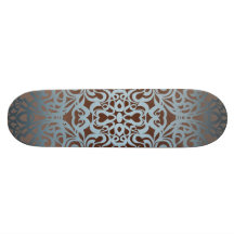 Bakgrund för Skateboardblommigtabstrakt