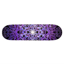 Bakgrund för Skateboardblommigtabstrakt