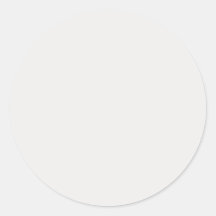 Bakgrundsfärg - ljus beige rund klistermärke
