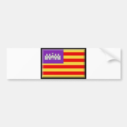Balearic Island flagga Bildekal