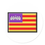 Balearic Island sjunker Klistermärken