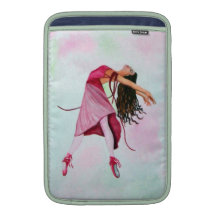 Balett i rosa Rickshawsleeve Sleeves För MacBook Air