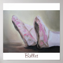 Baletttofflor - affisch