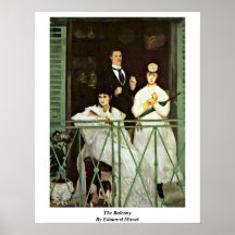 Balkongen av Edouard Manet Posters