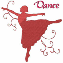 Ballerina - dans broderade tröjor