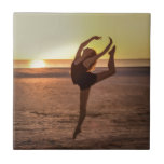 Ballet on the Beach Tile