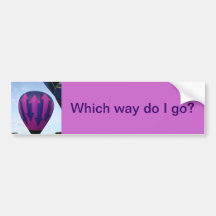 Ballong Indecision Bildekal