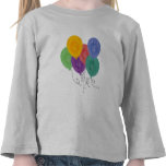 Ballonger och diagram tee shirts