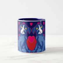 Ballou hundkärlek kaffe kopp
