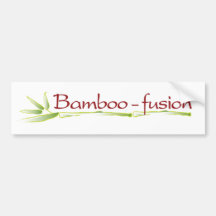 Bambufusion Bildekal