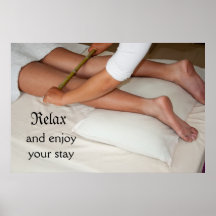 Bambumassage Print
