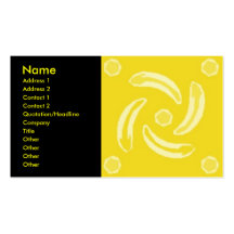 bananaschubby namn, adress 1, adress 2, Cont… Visitkort