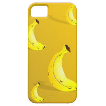 Bananbakgrund iPhone 5 Fodraler