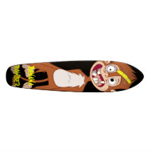 bananbombplan skate deck
