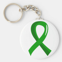 Band 3 för organdonationgrönt nyckel ring