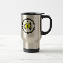 Band för Endometriosismedvetenhetfjäril Kaffe Kopp