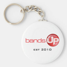BandsUp Keychain för ditt favorit- musikband Nyckelringar