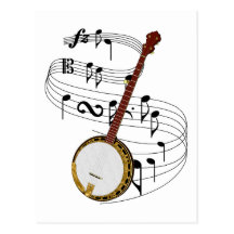 Banjo Vykort