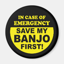Banjoakut Kylskåpmagneter