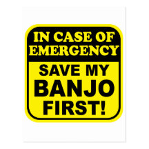 Banjoakut Vykort