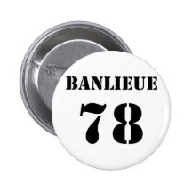 Banlieue 78 knappar med nål