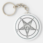 Baphomet Keychain Nyckelringar