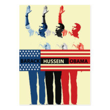 Barack Hussein Obama gåvamärkre Visitkort