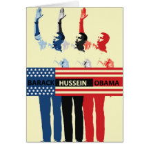 Barack Hussein Obama kort