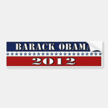 Barack Obama 2012 - Barack Obama bildekal