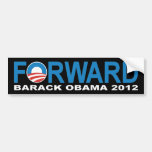 Barack Obama 2012 "framåt" bildekal