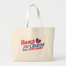 Barack Obama 2012 Tote Bag