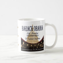 Barack Obama 2013 öppnings- jubileums- mugg