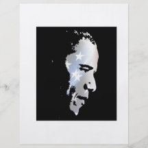 Barack Obama ansikte Flyg Blad