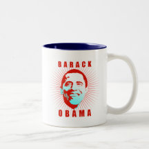 Barack Obama ansikteT-tröja Mugg