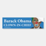 Barack Obama clown Bildekal