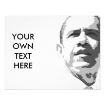 Barack Obama G Anpassade Inbjudningskort