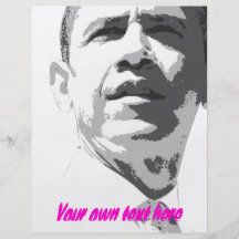 Barack Obama G Flygblad Designs