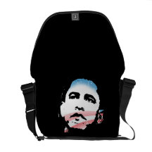 Barack Obama hopp för ändring tänder Kurir Väska