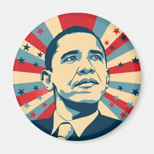 Barack Obama Kylskåps Magneter