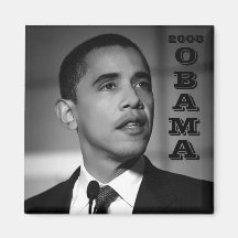 BARACK OBAMA MAGNET KYLSKÅPMAGNETER