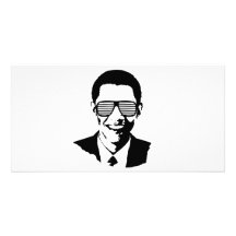 Barack Obama solglasögonrandar Foto Kort