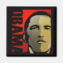 Barack Obama toppenhjälte Magneter
