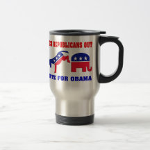 BARACK OBAMA TRAVEL MUG MUGGAR