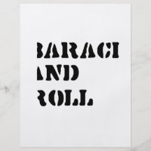 Barack och rullT-tröja Flyg Blad