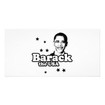 Barack USA T-tröja Fotokort