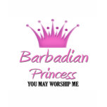 Barbadisk Princess T Shirts